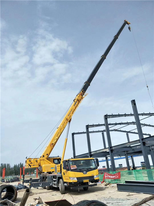浑源县超高层建筑钢结构吊装案例